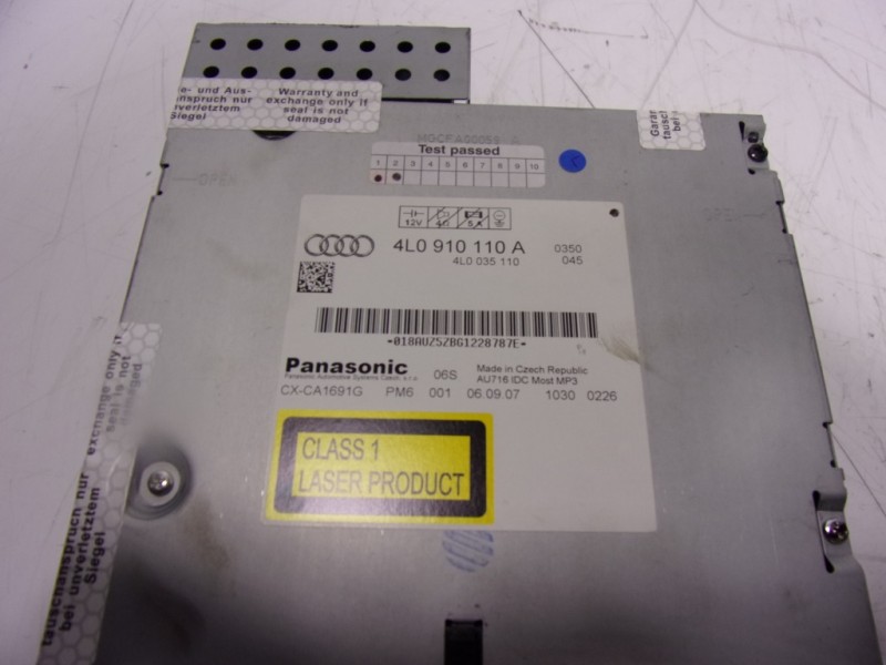 Recambio de modulo electronico para audi q7 (4l) 3.0 v6 24v tdi referencia OEM IAM 4L0057110AX  