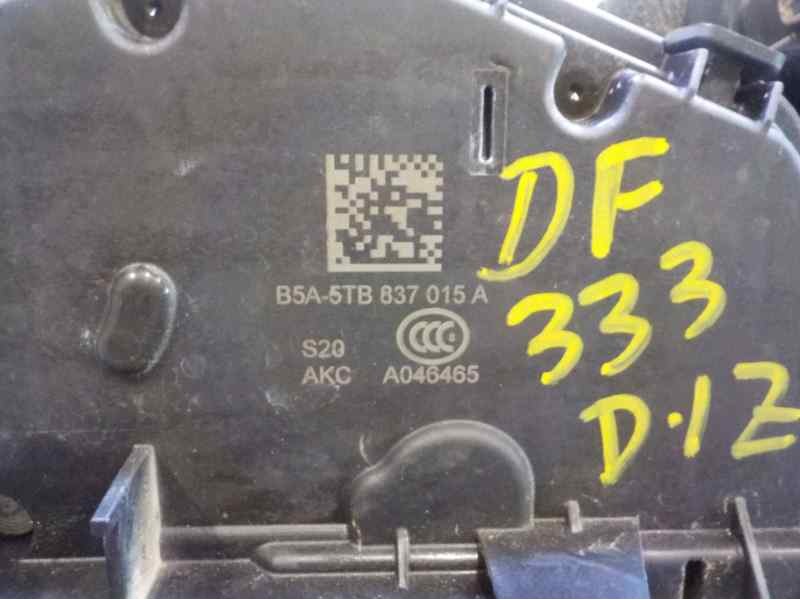 Recambio de cerradura puerta delantera izquierda para seat ibiza (kj1) 1.0 referencia OEM IAM 5TB837015A 5TB837015A 