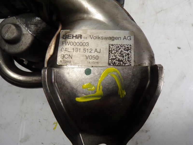 Recambio de enfriador egr para volkswagen scirocco (138) r-line bmt referencia OEM IAM 04L131512AJ 04L131512AJ 