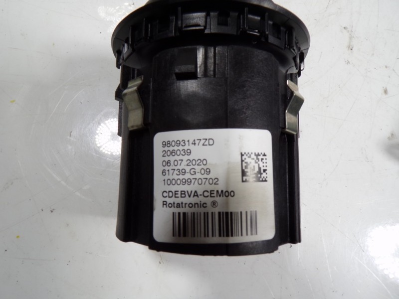 Recambio de palanca cambio para toyota proace city 1.5 dci referencia OEM IAM  98093147ZD 