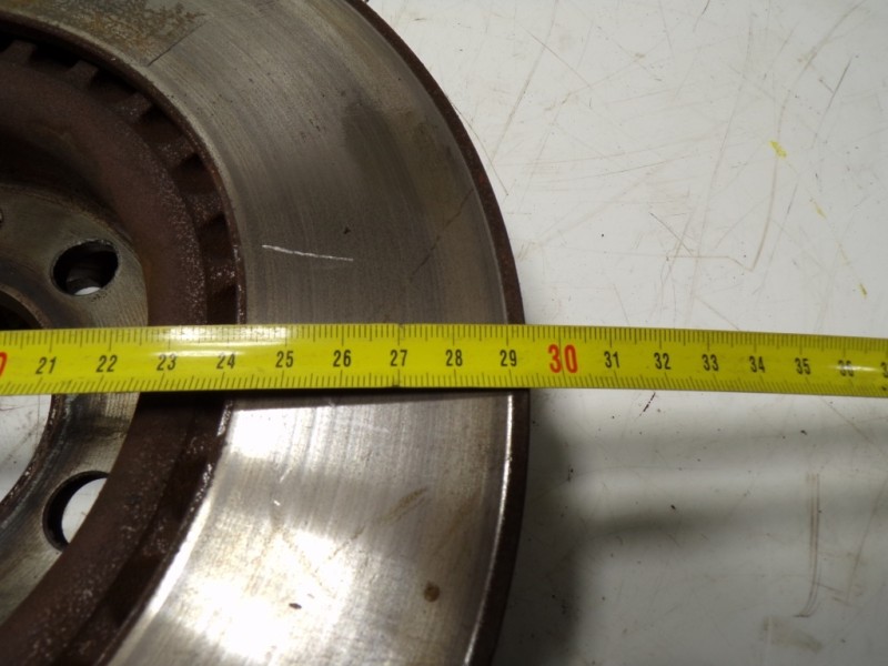 Recambio de disco freno trasero para alfa romeo giulia (952) 2.2 jtdm cat referencia OEM IAM 50545300 90R02C0120 90R02C0120