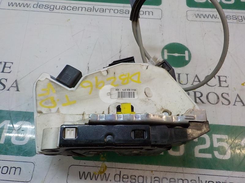 Recambio de cerradura puerta trasera derecha para seat ibiza (6j5) stylance / style referencia OEM IAM 6J0839016A  