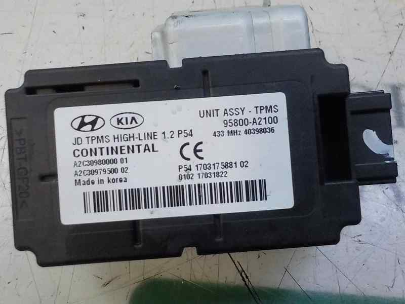 Recambio de modulo electronico para kia cee´d business referencia OEM IAM 95800A2100 95809A2100 A2C3098000001