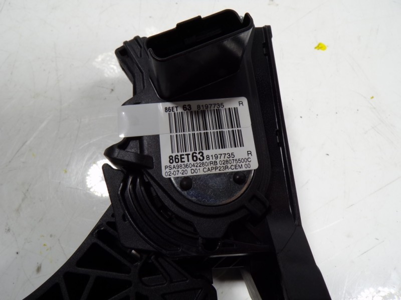 Recambio de potenciometro pedal para toyota proace city 1.5 dci referencia OEM IAM  9836042280 