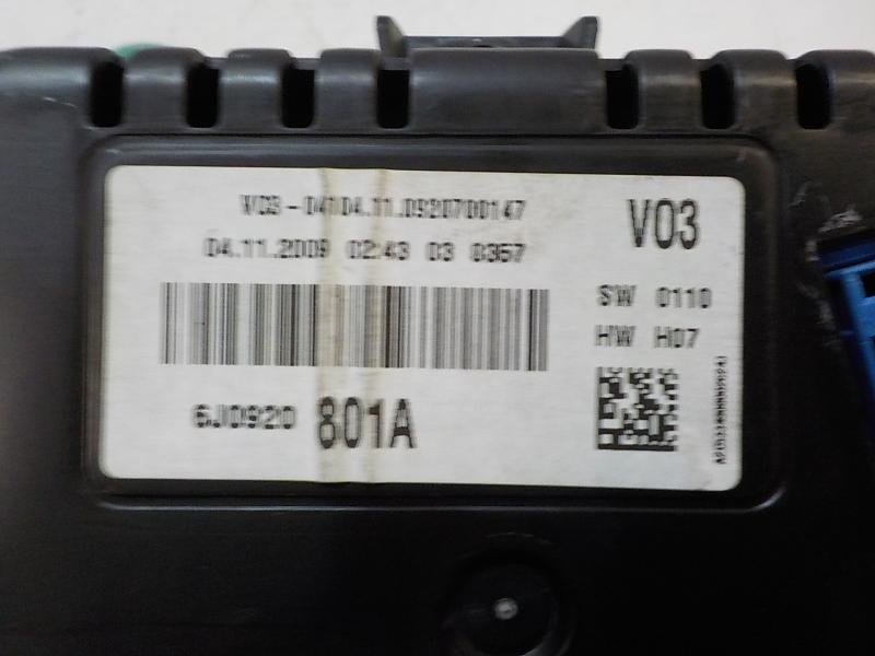Recambio de cuadro instrumentos para seat ibiza (6j5) stylance / style referencia OEM IAM 6J0920801AX 6J0920801A 