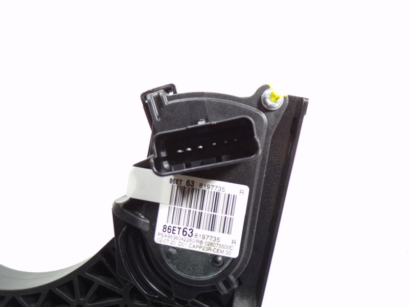 Recambio de potenciometro pedal para toyota proace city 1.5 dci referencia OEM IAM  9836042280 