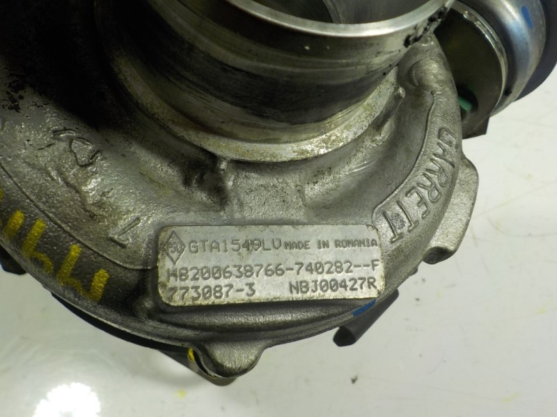Recambio de turbocompresor para renault koleos bose edition referencia OEM IAM  H8200638766 