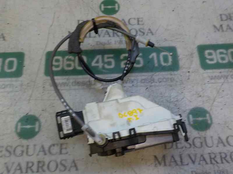 Recambio de cerradura puerta trasera izquierda para citroën c-elysée exclusive referencia OEM IAM 9675505380  