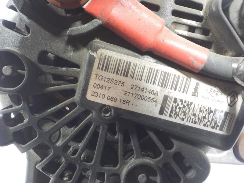 Recambio de alternador para renault clio iv 1.5 dci diesel fap energy referencia OEM IAM  231008918R 