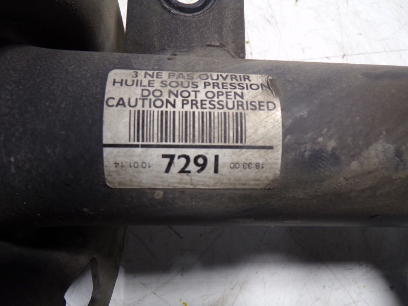 Recambio de amortiguador delantero derecho para peugeot 208 1.4 hdi fap referencia OEM IAM 9801729180 7291 