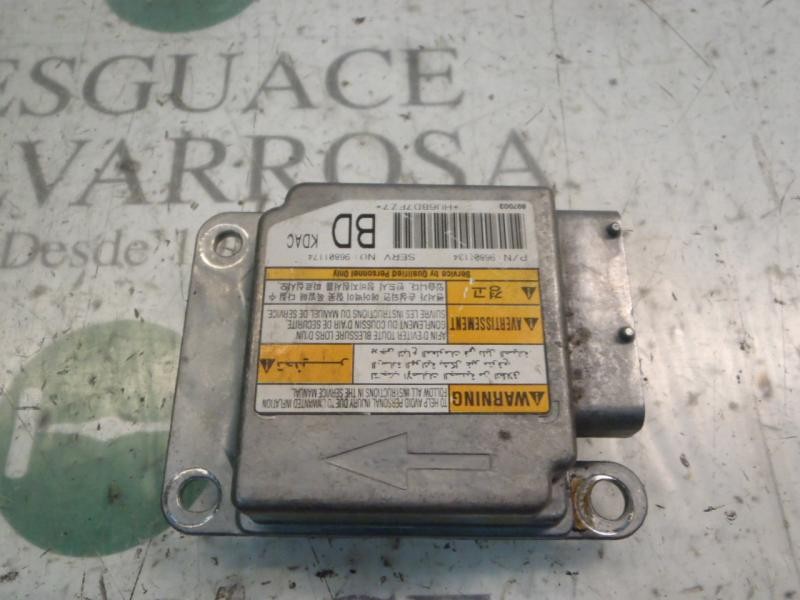 Recambio de centralita airbag para chevrolet matiz se referencia OEM IAM   