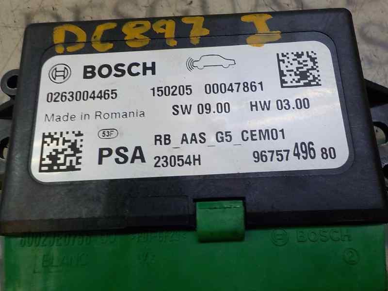 Recambio de modulo electronico para citroën c-elysée exclusive referencia OEM IAM 1609289180 9675749680 0263004465