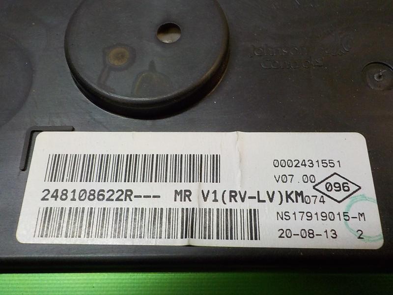 Recambio de cuadro instrumentos para dacia dokker express 1.6 cat referencia OEM IAM 248100805R 248108622R 