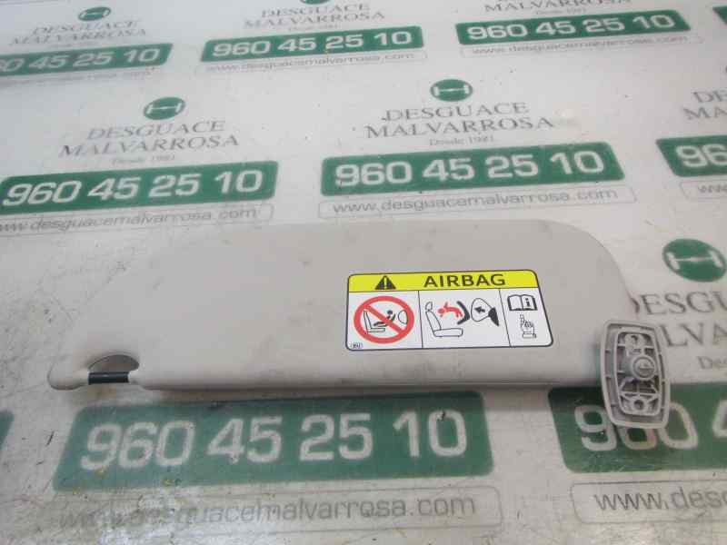 Recambio de parasol derecho para toyota aygo 1.0 vvti referencia OEM IAM 047410H080B0  