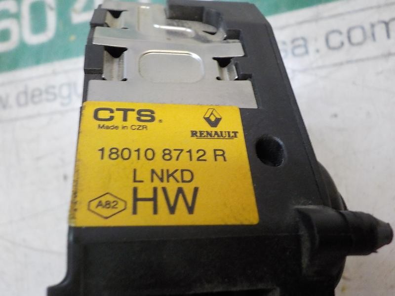Recambio de potenciometro pedal para dacia dokker express 1.6 cat referencia OEM IAM 180108712R 180108712R 