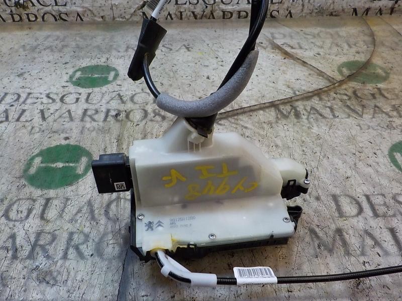 Recambio de cerradura puerta trasera izquierda para peugeot 2008 (--.2013) style referencia OEM IAM 9812501280  