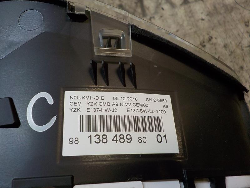 Recambio de cuadro instrumentos para peugeot 2008 (--.2013) style referencia OEM IAM 9813848980 9813848980 