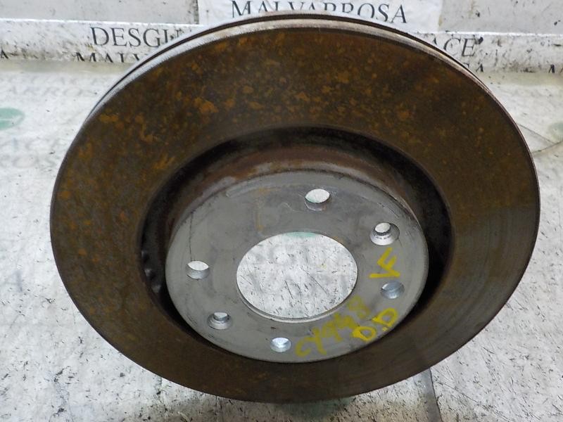 Recambio de disco freno delantero para peugeot 2008 (--.2013) style referencia OEM IAM 1629058880  