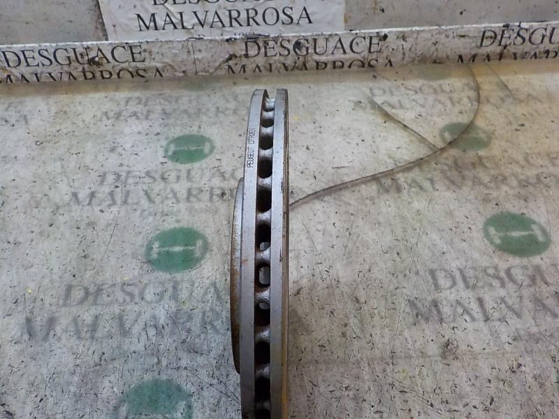 Recambio de disco freno delantero para peugeot 2008 (--.2013) style referencia OEM IAM 1629058880  