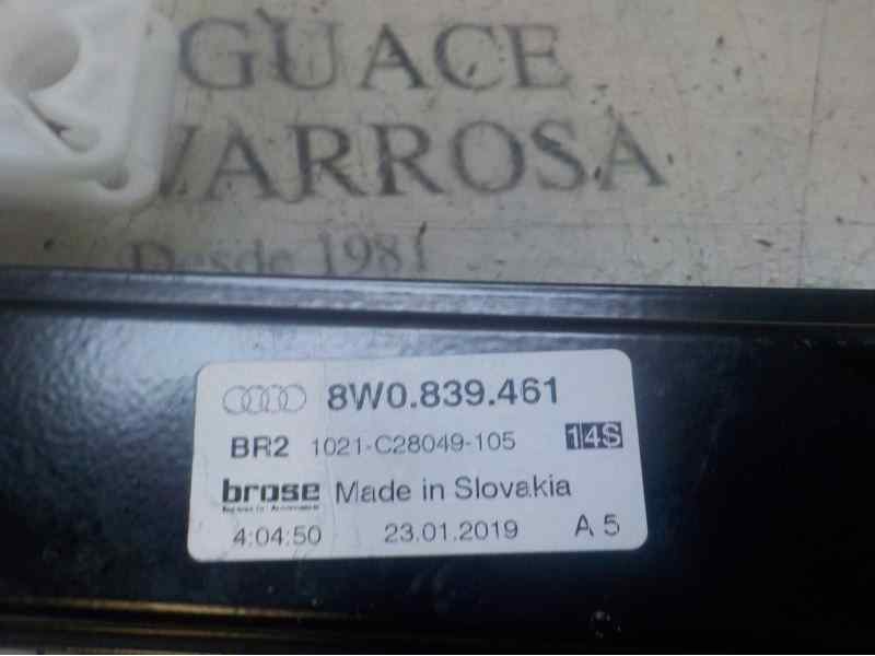 Recambio de elevalunas trasero izquierdo para audi a4 berlina (8w2) sport edition referencia OEM IAM 8W0839461 8W0839461 1021C28