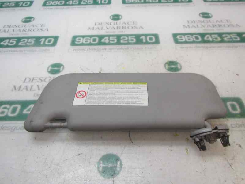 Recambio de parasol derecho para toyota yaris (ksp9/scp9/nlp9) 1.4 turbodiesel cat referencia OEM IAM   