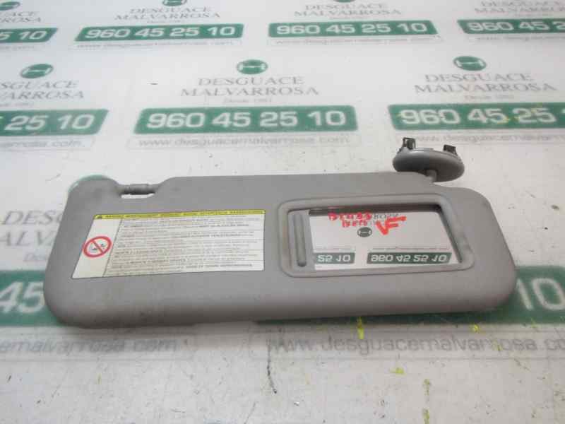 Recambio de parasol derecho para toyota yaris (ksp9/scp9/nlp9) 1.4 turbodiesel cat referencia OEM IAM   