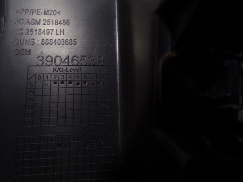 Recambio de guantera para opel astra k lim. 5türig 1.6 cdti dpf referencia OEM IAM 13413136 39046539 