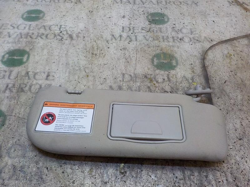 Recambio de parasol derecho para chevrolet epica 2.0 diesel cat referencia OEM IAM 96466214  