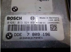 Recambio de centralita motor uce para bmw x3 (e83) 2.0 turbodiesel cat referencia OEM IAM 13618506356 7809196 0281013924 2