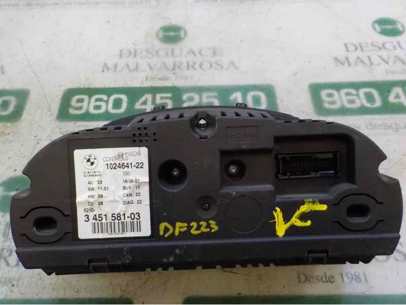 Recambio de cuadro instrumentos para bmw x3 (e83) 2.0 turbodiesel cat referencia OEM IAM 62103451581 345158103 