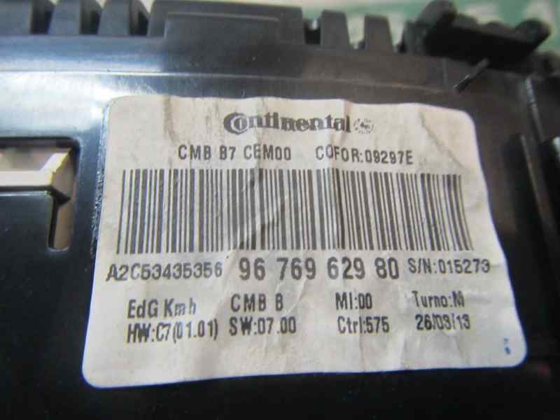Recambio de cuadro instrumentos para citroën c4 lim. seduction referencia OEM IAM 9801531880 9676962980 A2C53435356