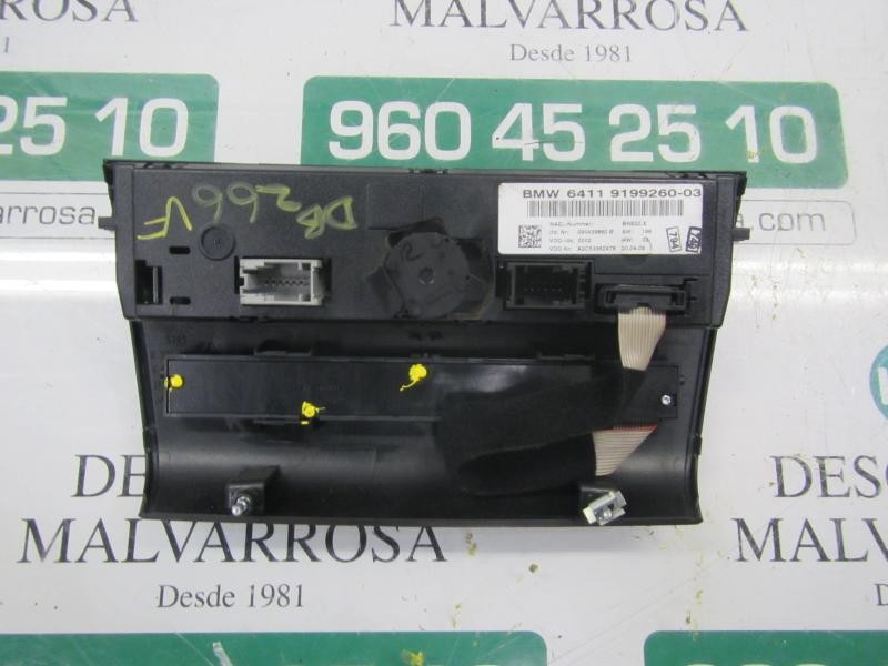 Recambio de mando climatizador para bmw serie 1 berlina (e81/e87) 120d referencia OEM IAM 64119199260 64119199260 