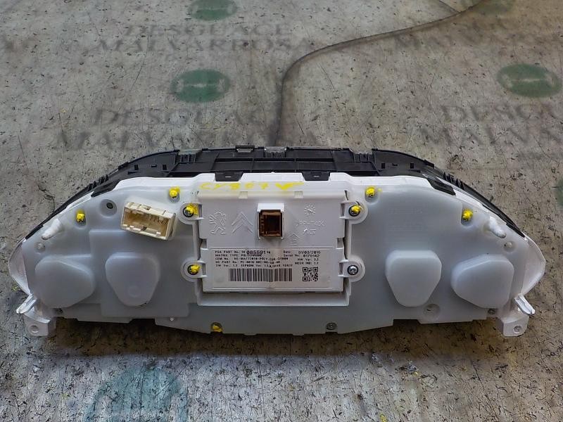 Recambio de cuadro instrumentos para peugeot 2008 (--.2013) active referencia OEM IAM 9813870580 9808559180 