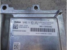 Recambio de centralita motor uce para citroën c-elysée 1.2 12v vti referencia OEM IAM 1613425780   2