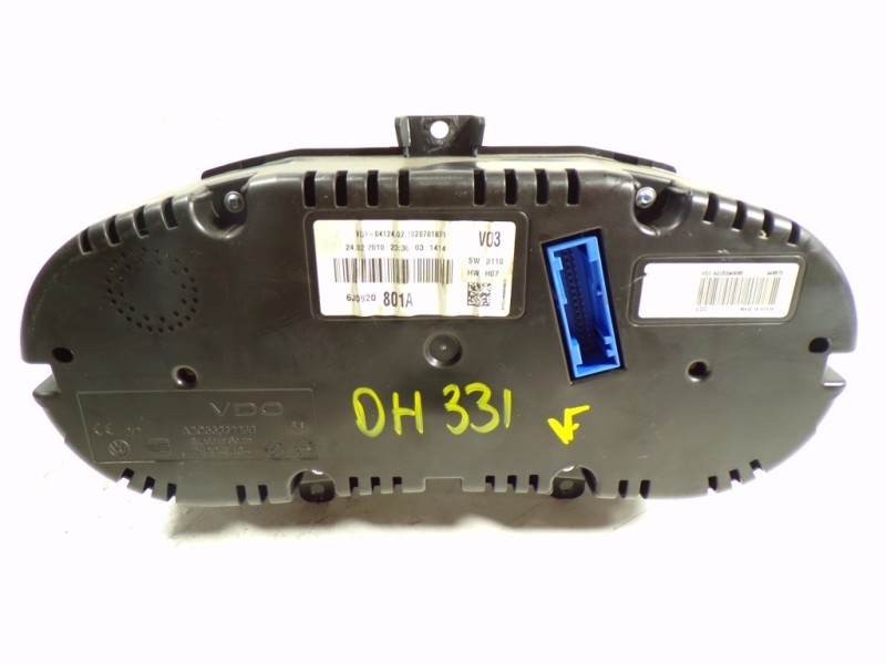Recambio de cuadro instrumentos para seat ibiza (6j5) 1.6 tdi referencia OEM IAM 6J0920801AX 6J0920801A 