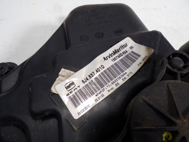 Recambio de elevalunas delantero izquierdo para seat ibiza (6j5) 1.6 tdi referencia OEM IAM 6J4837461 6J4837401D 120734G