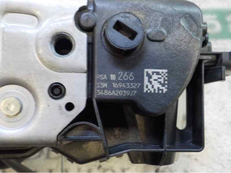 Recambio de cerradura puerta trasera izquierda para citroën c-elysée 1.2 12v vti referencia OEM IAM 9675505380  