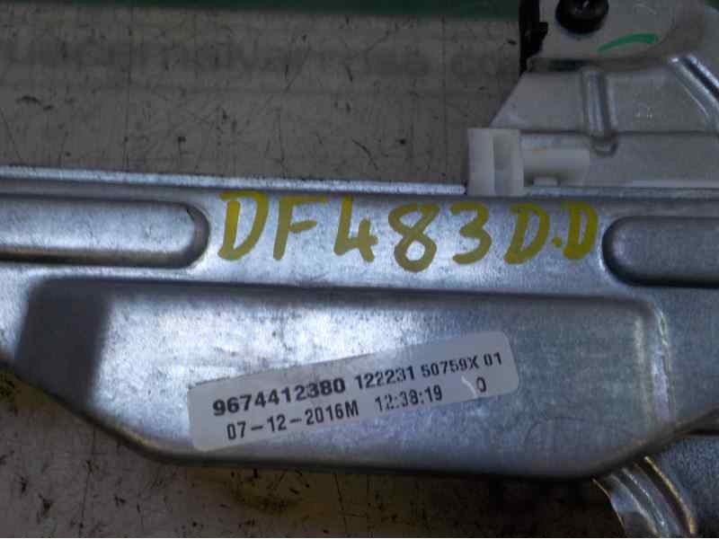 Recambio de elevalunas delantero derecho para citroën c-elysée 1.2 12v vti referencia OEM IAM 9674412380  