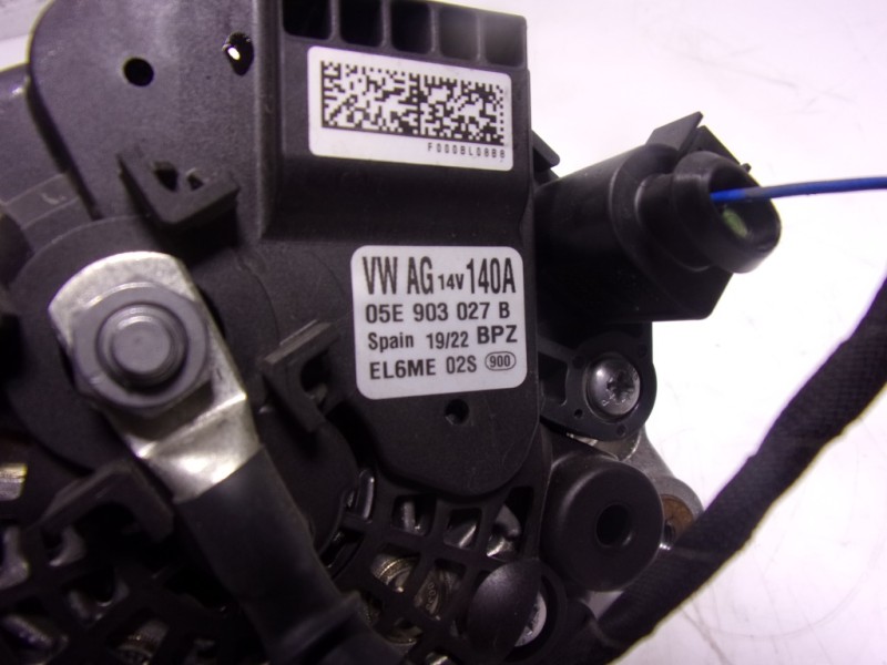 Recambio de alternador para volkswagen taigo 1.0 tsi referencia OEM IAM 05E903027B 05E903027B 