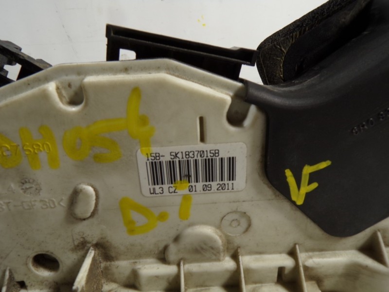 Recambio de cerradura puerta delantera izquierda para volkswagen polo (6r1) 1.6 tdi referencia OEM IAM 5K1837015B 5K1837015B 