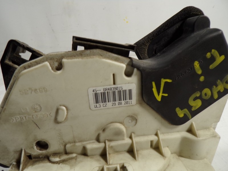 Recambio de cerradura puerta trasera izquierda para volkswagen polo (6r1) 1.6 tdi referencia OEM IAM 5K4839015F 6R4839015 