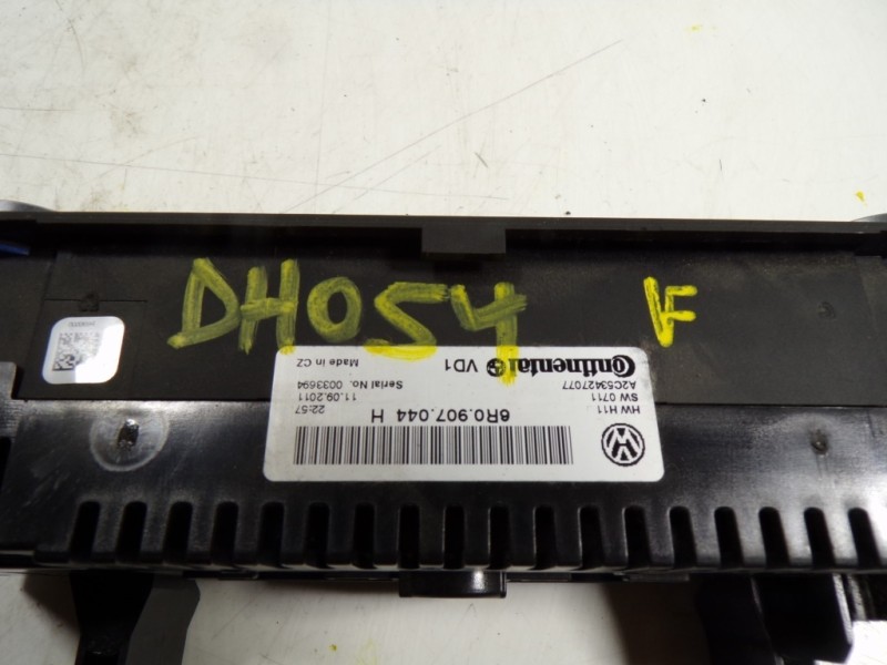 Recambio de mando climatizador para volkswagen polo (6r1) 1.6 tdi referencia OEM IAM 6R0907044HWZU 6R0907044H A2C53427077