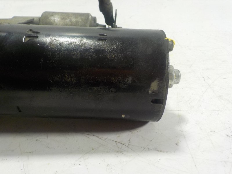 Recambio de motor arranque para volkswagen polo (6r1) 1.6 tdi referencia OEM IAM 02Z911023NX 02Z911023N 