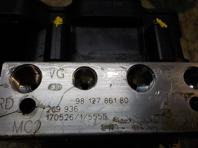 Recambio de abs para peugeot 308 1.2 12v e-thp referencia OEM IAM  9825549780 0265956353