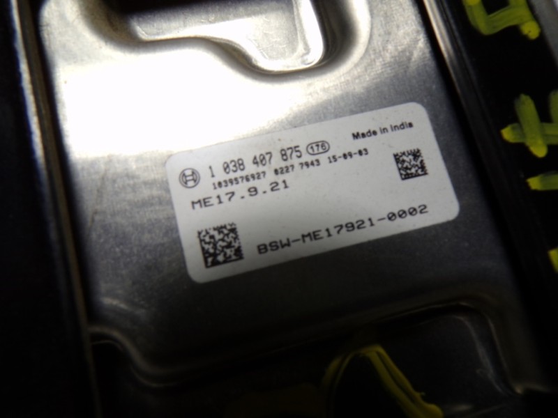 Recambio de centralita motor uce para hyundai i20 1.2 cat referencia OEM IAM 391F203GA0 391F203GA0 0261S10773