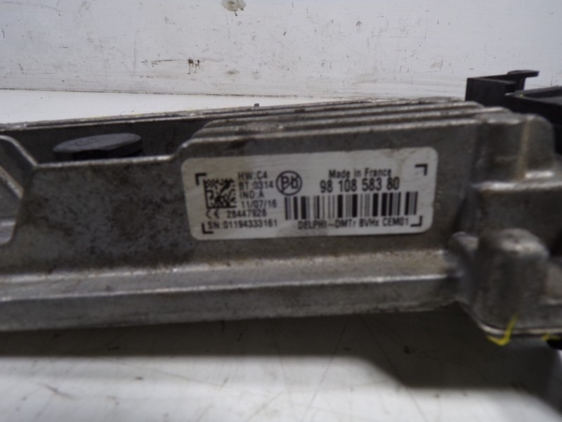 Recambio de centralita start / stop para peugeot 308 1.6 blue-hdi fap referencia OEM IAM 9810858380 9810858380 