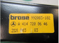 Recambio de elevalunas delantero derecho para mercedes-benz vaneo (w414) furgoneta compacta 1.6 cat referencia OEM IAM    2