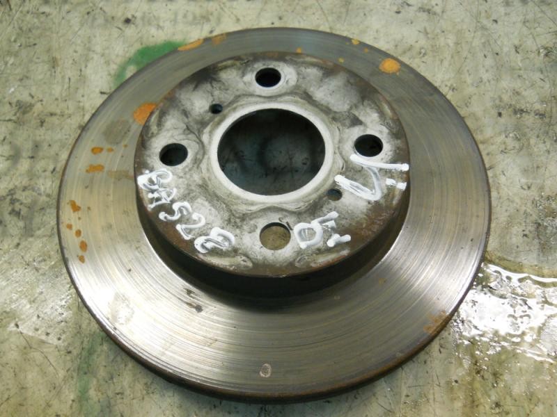 Recambio de disco freno delantero para toyota yaris (ncp1/nlp1/scp1) 1.0 linea sol referencia OEM IAM   