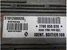 Recambio de centralita motor uce para renault 21 berlina (b/l48) 2.0 turbo cat referencia OEM IAM    2