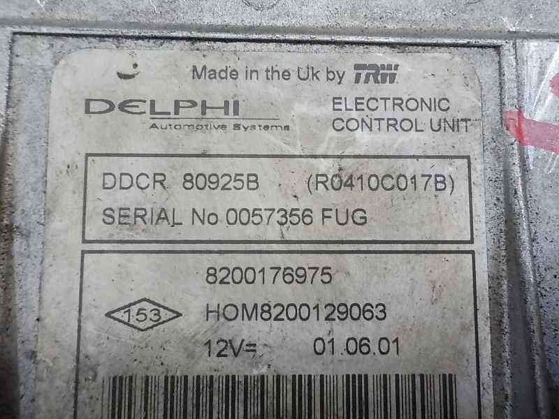 Recambio de centralita motor uce para renault clio ii symbol 1.5 dci diesel referencia OEM IAM   